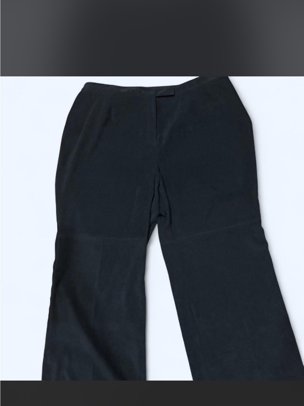 Woman’s Stretchy Maggie Mcnaughton Black Wide Leg Women's Pants size 22